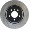 Centric Parts Sport Drilled/Slotted Brake Rotor, 127.34072L 127.34072L - alternate 1